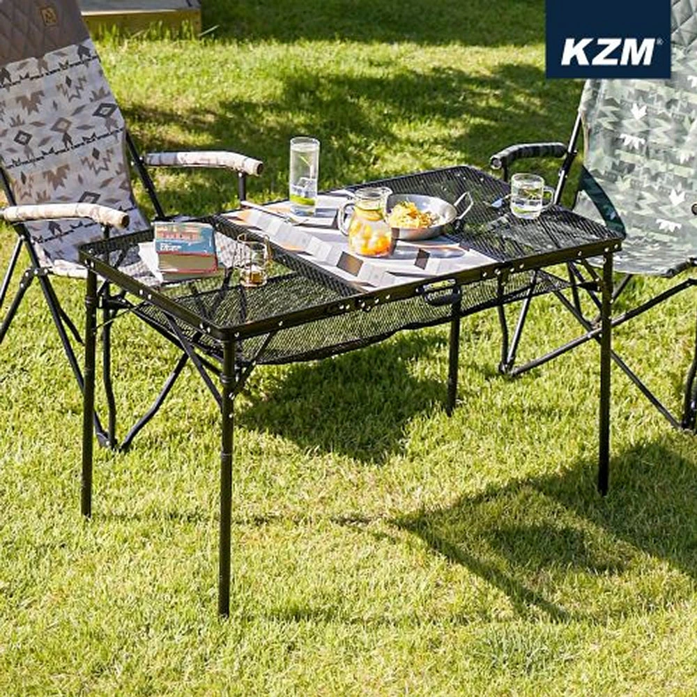 KZM Union Iron Mesh 3 Folding Table 2 KZM Union Iron Mesh 3 Folding Table - Image 2