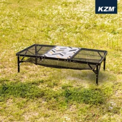 KZM Union Iron Mesh 3 Folding Table 7 KZM Union Iron Mesh 3 Folding Table -Trail Camp Shop K20T3U005 3