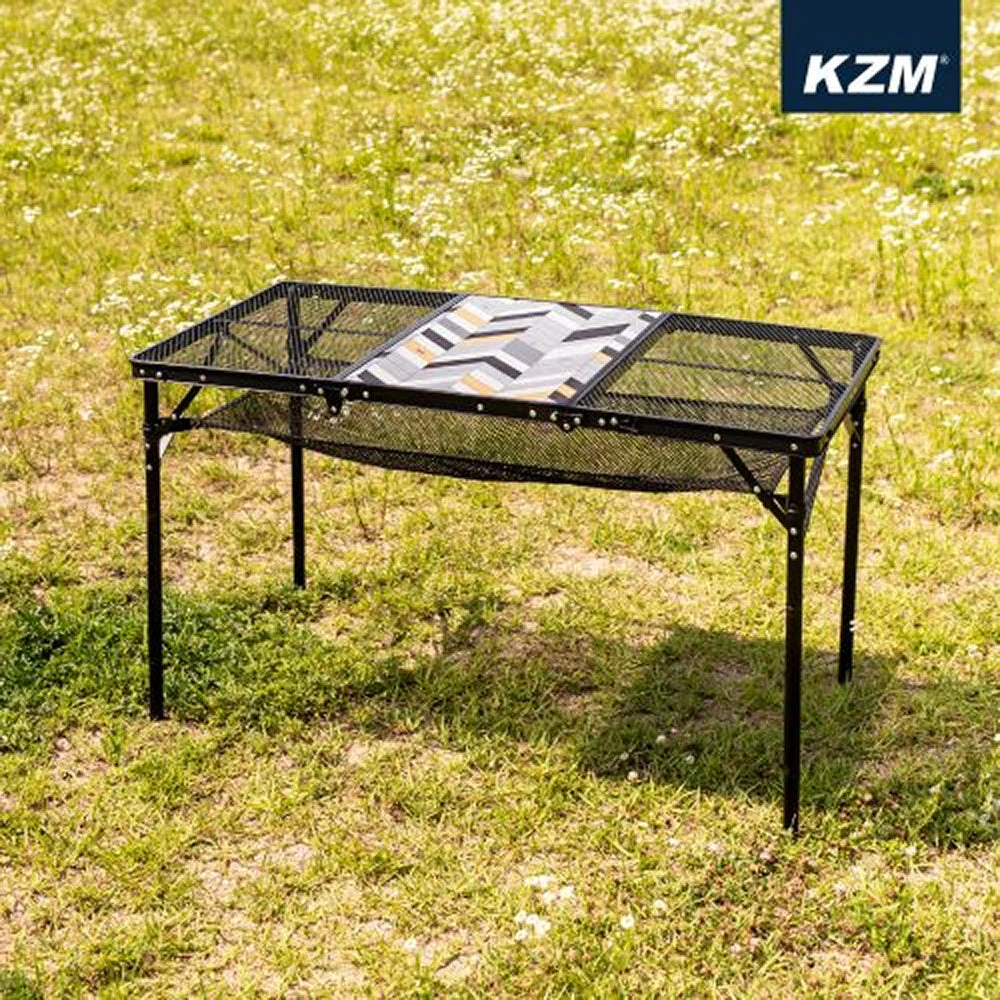 KZM Union Iron Mesh 3 Folding Table 4 KZM Union Iron Mesh 3 Folding Table - Image 4