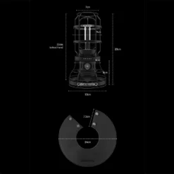KZM Gilbert Lantern -Trail Camp Shop K21T3O02 12