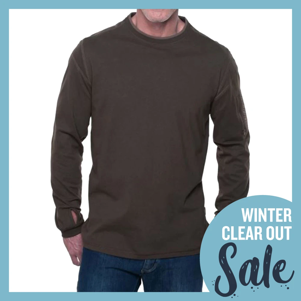 Kuhl Kommando Crew Shirt - Espresso 1 Kuhl Kommando Crew Shirt - Espresso