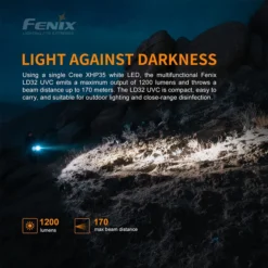 Fenix LD32 UVC XHP 35 HI And 10mW UVC LED Flashlight Black -Trail Camp Shop LD32 9 600x600 0461fdd0 8659 4a0e a455 e16fb090fd4c