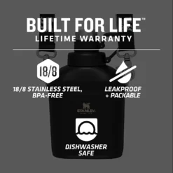 Stanley Classic Steel Canteen 1.1QT -Trail Camp Shop LP 01 5c63d14e 94af 4a7f 9c59 7623126dcf03