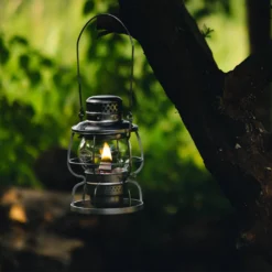 Thous Winds Railroad Kerosene Lamp Vintage Silver -Trail Camp Shop Lp2