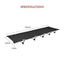 Camp Leader Low Leg Camp Bed