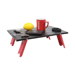 Camp Leader Foldable Low Camping Coffee Table -Trail Camp Shop MON41 RED 3