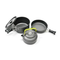 Camp Leader Camping Cookset 2-3 Person -Trail Camp Shop MON43 4