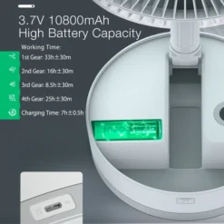 P10 Folding Retractable Camping Fan - Black 19 P10 Folding Retractable Camping Fan - Black -Trail Camp Shop P10 10 600x600 4eed2f83 43b3 4c53 8899 d8fae3424e1c