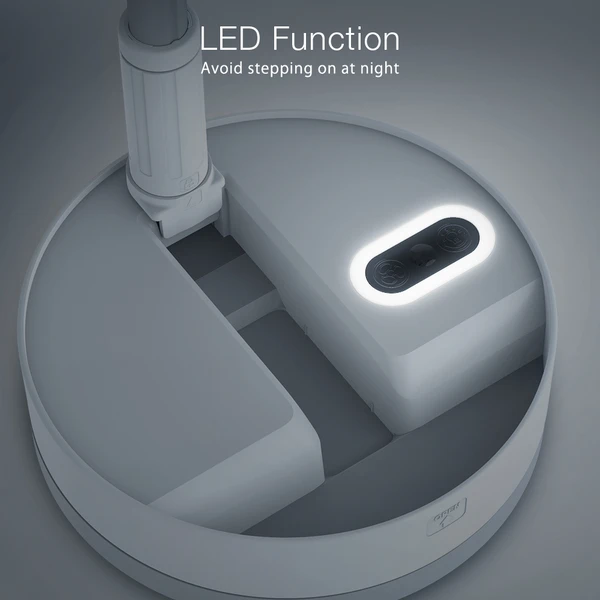 P10 Folding Retractable Camping Fan - Black 9 P10 Folding Retractable Camping Fan - Black - Image 9