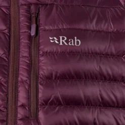 Rab Microlight Jacket Women's - Eggplant 11 Rab Microlight Jacket Women's - Eggplant -Trail Camp Shop QDA 95 EG 6