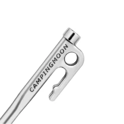 Campingmoon 8 Pieces Tent Pegs Silver - 20CM -Trail Camp Shop R20 8 3