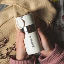 Stanley Go Slim Vacuum Bottle 9.5oz - Cream 10 Stanley Go Slim Vacuum Bottle 9.5oz - Cream -Trail Camp Shop Stanley Aida 3 1626d545 e27b 4972 b818 f0ec93d097a1