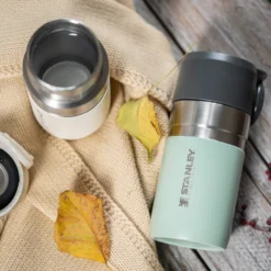 Stanley Go Slim Vacuum Bottle 9.5oz - Hammertone Green -Trail Camp Shop Stanley Aida 4 0dbcce3f afab 45db a47a 2bf366623f65