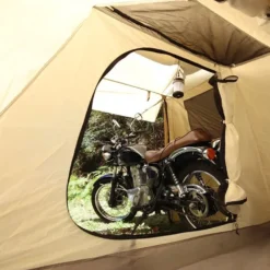 DoD Rider's Bike In Tent -Trail Camp Shop T2 466 TN 09
