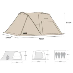 KZM Tier Dome GT -Trail Camp Shop TierDome 03