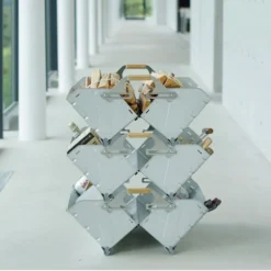 Snow Peak Stacking Shelf Container 16 Snow Peak Stacking Shelf Container -Trail Camp Shop UG 055G 06