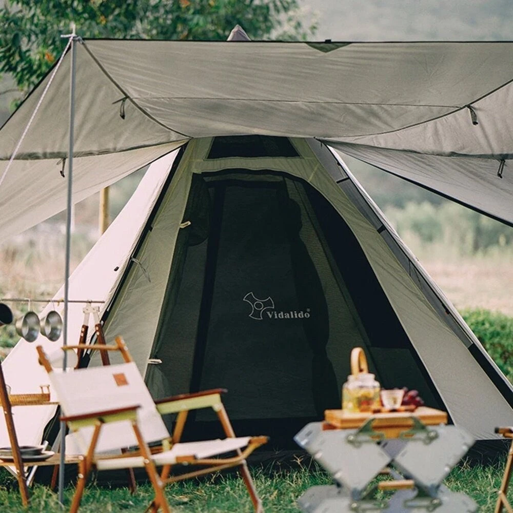 Vidalido 3 - 4 Person Automatic Teepee Tent 5 Vidalido 3 - 4 Person Automatic Teepee Tent - Image 5