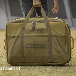 KZM Field Multi Carry Bag 70L & 80L -Trail Camp Shop handle1