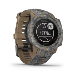 Garmin Instinct Tactical Camo GPS Smartwatch -Trail Camp Shop instinct tractical camo tan image 03