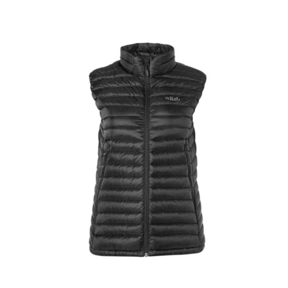 Rab Microlight Vest Women's Black/Seaglass 6 Rab Microlight Vest Women's Black/Seaglass - Image 6