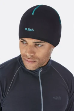 Rab Powerstretch Beanie - Black/Red Logo 6 Rab Powerstretch Beanie - Black/Red Logo -Trail Camp Shop qaa 11 pic bst