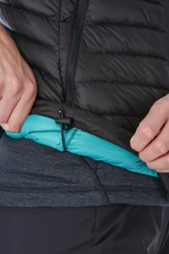 Rab Microlight Vest Women's Black/Seaglass 11 Rab Microlight Vest Women's Black/Seaglass -Trail Camp Shop qda 97 pic05