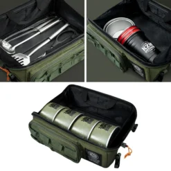 KZM Field Multi Tool Bag -Trail Camp Shop usage