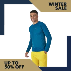 Rab Force Longsleeve Tee - Ink