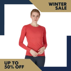 Rab Forge Long Sleeve Tee Women's - Geranium