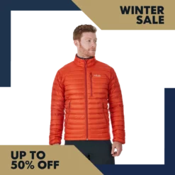 Rab Microlight Jacket - Firecracker/Red Clay