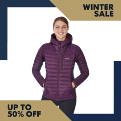 Rab Microlight Jacket Women's - Eggplant