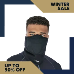 Rab Shadow Neck Shield - Black