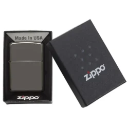Zippo 150 Classic Black Ice® - Refillable Windproof Lighter -Trail Camp Shop zippo 150 3