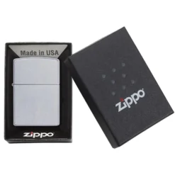 Zippo 205 Classic Satin Chrome - Refillable Windproof Lighter -Trail Camp Shop zippo 205 5