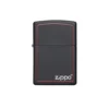 Zippo 218ZB Classic Black And Red Zippo - Refillable Windproof Lighter
