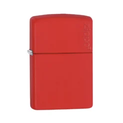 Zippo 233ZL Red Matte With Zippo Logo - Refillable Windproof Lighter -Trail Camp Shop zippo 233zl 2