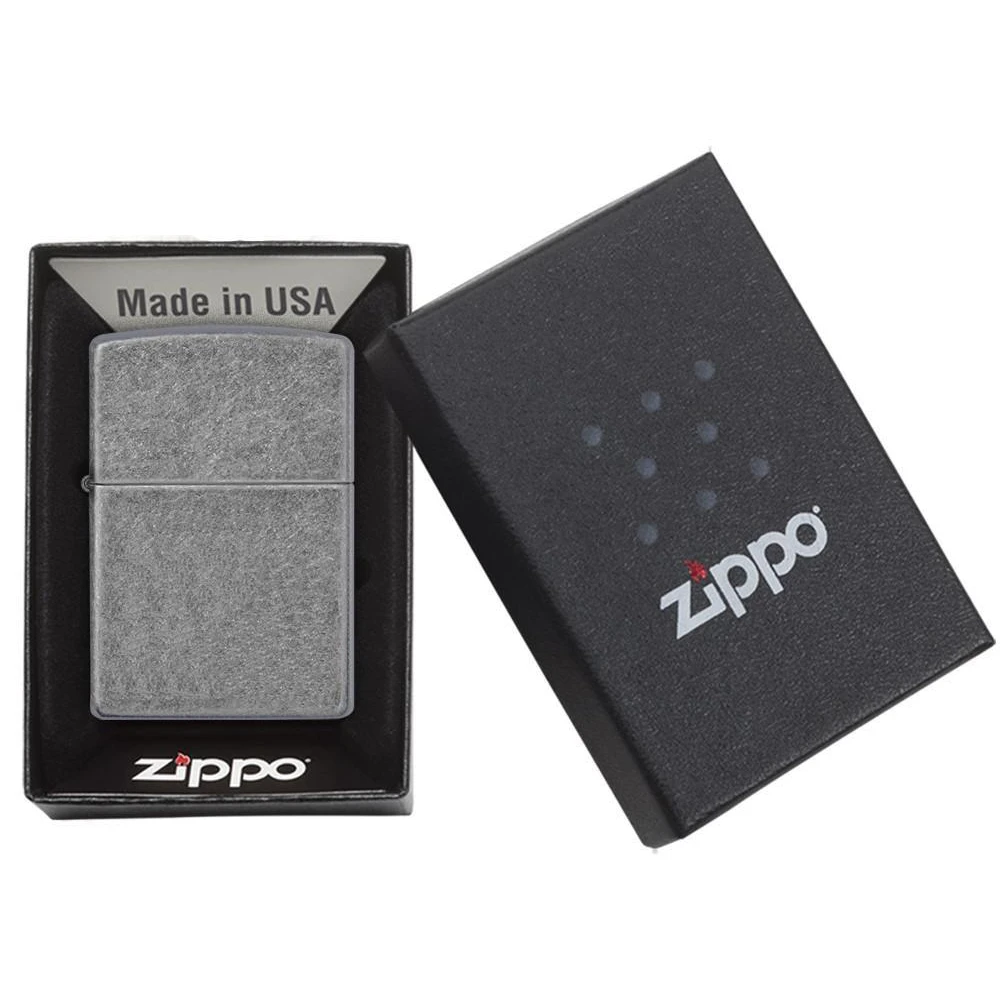 Zippo 121FB Classic Antique Silver Plate - Refillable Windproof Lighter 3 Zippo 121FB Classic Antique Silver Plate - Refillable Windproof Lighter - Image 3